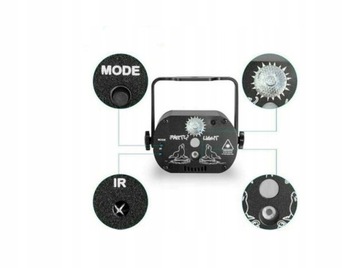 ЛАЗЕРНЫЙ ПРОЕКТОР ДИСКОТЕЧНЫЕ СВЕТОДИОДНЫЕ СВЕТИЛЬНИКИ USB