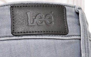 LEE spodnie SKINNY regular grey SCARLETT W25 L31