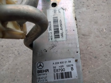 VÝPARNIK KLIMATIZACE MERCEDES W203 A2098300158