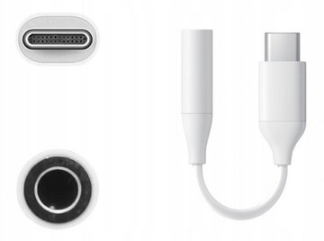 ADAPTER PRZEJŚCIÓWKA USB C na mini jack do SAMSUNG