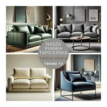 PIANKA TAPICERSKA KOMFORT I JAKOŚĆ DO MEBLI I MATERACY T25 200x140x8CM