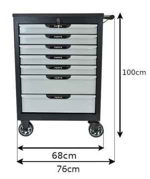 Шкаф мастерской с оборудованием, 171 шт. FR4037