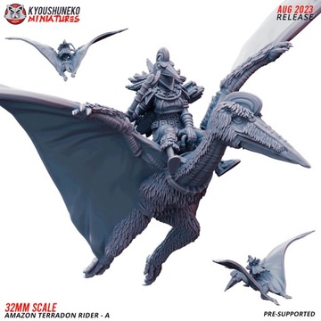 Amazon Terradon Rider A Kyoushuneko Miniatures