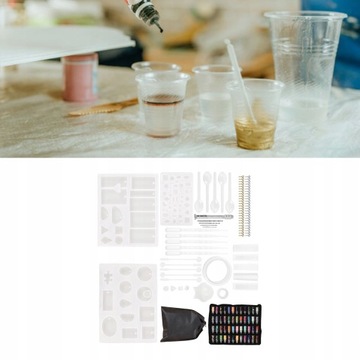 Набор для изготовления украшений из смолы. Легко вынимается из формы. Подвеска для б.