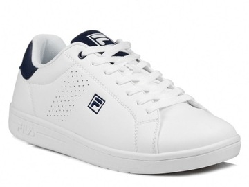 Buty męskie sportowe Fila Crosscourt sneakersy białe sznurowane 42