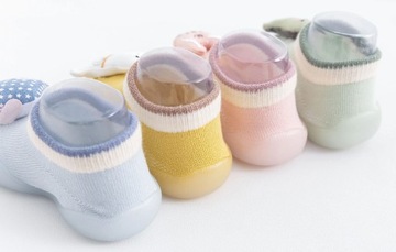 Skarpetobuty z gumową podeszwą KAPCIE chłopięce 24/25 14,5cm 18-24m DINO