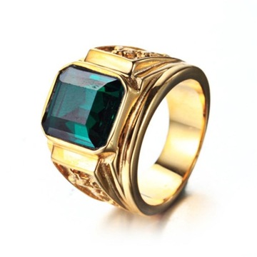 SYGNET PIERŚCIONEK Z KRYSZTAŁEM SMOK RÓŻNE KOLORY