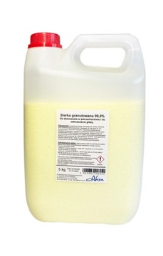 Nawóz SIARKA granulowana 99,9% siarczan 5kg