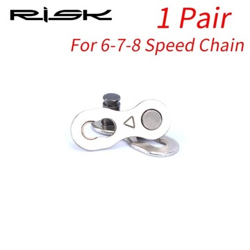 RISK 6/7/8/9/10/11 Speed Bike chain Quick Link connector lock set MTB Road