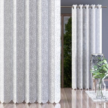 Firanka Verticalowa biała żakardowa Jola panel żaluzje 180x170cm 4350