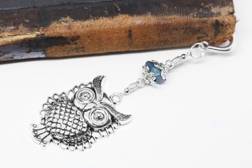 ЗАКЛАДКА сова АПАТИТ КАМЕНЬ на Рождество