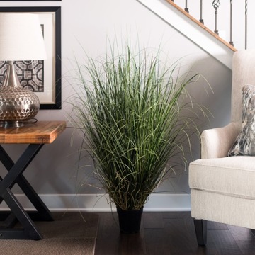 ИСКУССТВЕННАЯ ТРАВА В ИСКУССТВЕННОМ ГОРШКЕ 50см