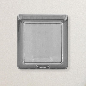 Прочная прозрачная черная крышка переключателя для улицы