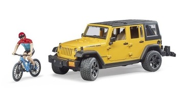 Автомобиль Jeep Wrangler Rubicon Unlimited с 1 велосипедом