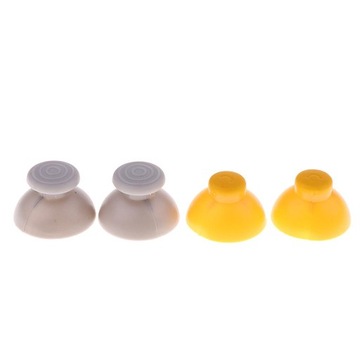 For GameCube Joystick Caps 2 Left [Grey] + 2 Right