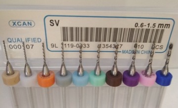 НАБОР МИНИ-СВЕРЛ С ЧПУ 0,6-1,5 мм