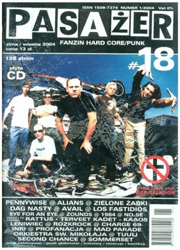 Pasażer 18 CD HC Punk zima/wiosna 2004