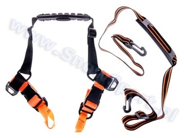 Ремни для переноски лыж и палок Snowsport BLUE