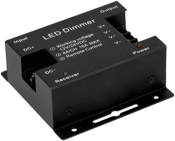 Диммер с пультом дистанционного управления для светодиодной ленты 18А 216Вт 12В постоянного тока / 24В постоянного тока РАДИО