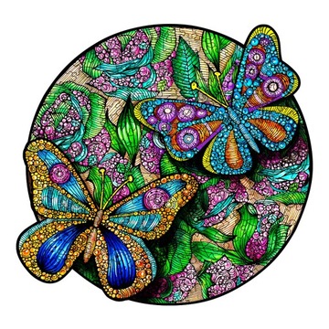 Drewniane Puzzle Wooden Układanka Zestaw L