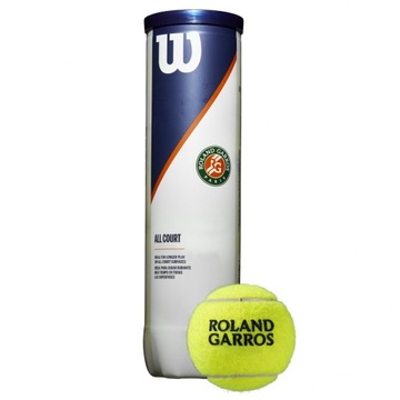 Piłki tenisowe WILSON Roland Garros All Court 4B - 4szt (WRT116400)