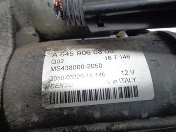 MERCEDES CLA W176 STARTÉR A6459060800