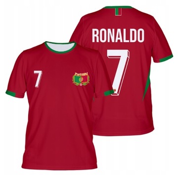 Koszulka RONALDO PORTUGALIA dla dziecka koszulka piłkarska EURO 24 r.128 cm