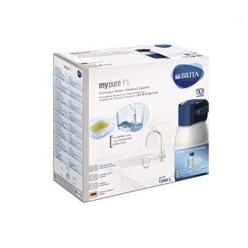 Система фильтрации BRITA mypure P1 с картриджем P1000