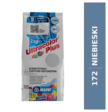 MAPEI FUGA Ultracolor 172 niebieski 2kg FV