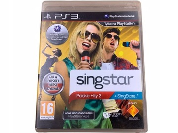 SINGSTAR POLSKIE HITY 2 płyta bdb+ komplet PS3