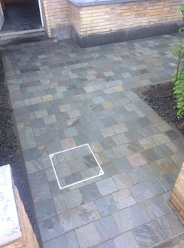 Ревизионный люк для брусчатки 70х70смх8см