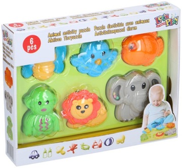 Puzzle Układanka Zwierzątka