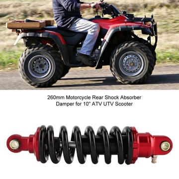 ЗАДНИЙ АМОРТИЗАТОР 260 ММ ATV UTV 10-ДЮЙМОВЫЙ СКУТЕР
