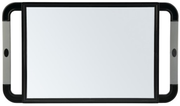 SIBEL DUŻE LUSTRO FRYZJERSKIE V-Design czarne