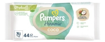 CHUSTECZKI nawilżane Pampers Harmonie Coco 14 x 44 szt