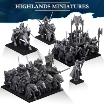 Questing Knights CMD x5 - Мини-счет - KoE - 3D-печать