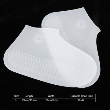 Silikonowy wodoodporny pokrowiec na buty Aktywność na świeżym DV