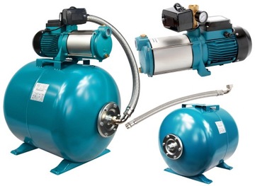 IBO HYDROFOR MHI1300 INOX OSPRZĘT ZBIORNIK 100L WĄŻ 60cm ZESTAW HYDROFOROWY