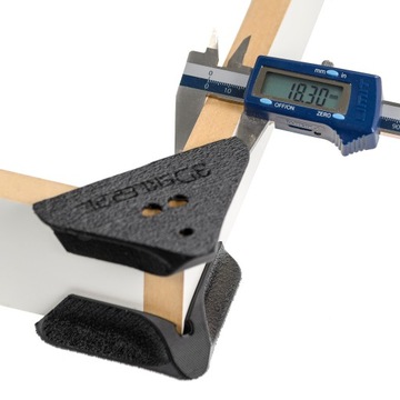 Ручка столярная угловая CornerRapid T для прикручивания рамок форматов, 2 шт.