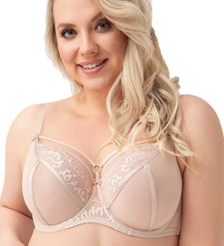 Biustonosz soft Gorsenia K 496 Paradise Beżowy beżowy 95F