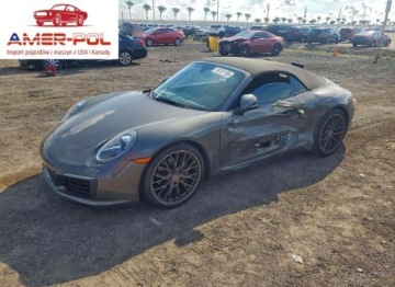 Porsche 911 991 Carrera 2/2S Cabrio Facelifting 3.0 370KM 2017 Porsche 911 Carrera 2017 3.0 Benzyna 370KM