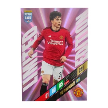 FIFA 365 2024 VICTOR LINDELOF MANCHESTER UNITED LIMITED EDITION
