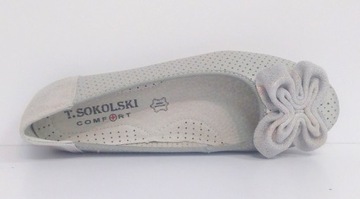 T.SOKOLSKI comfort balerina gs4739 srebro r36