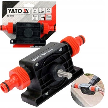 НАСОС YATO ДЛЯ БУРОВОЙ ВОДЫ ТОПЛИВНО-МАСЛЯНЫЙ НАСОС