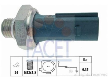 FACET 7.0177 SPÍNAČ TLAKOVÝ OLEJE