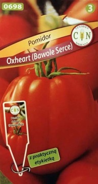 Pomidor gruntowy Oxheart Bawole Serce 0.5g