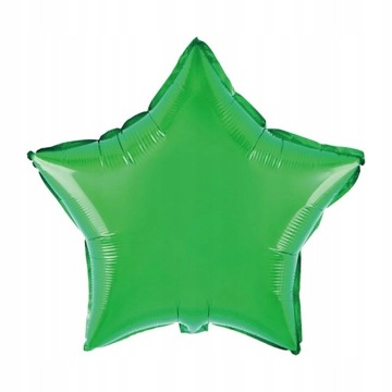 Balon foliowy gwiazdka zielona