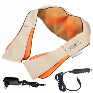 Массажер для шеи и плеч Шиацу 3D Sternhoff для дома и автомобиля, сеть 12 В