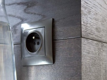 Белая кнопка для рольставен Simon54