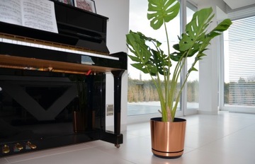 цветочный горшок для трав 12 МЕДЬ розовое золото INDUSTRIAL